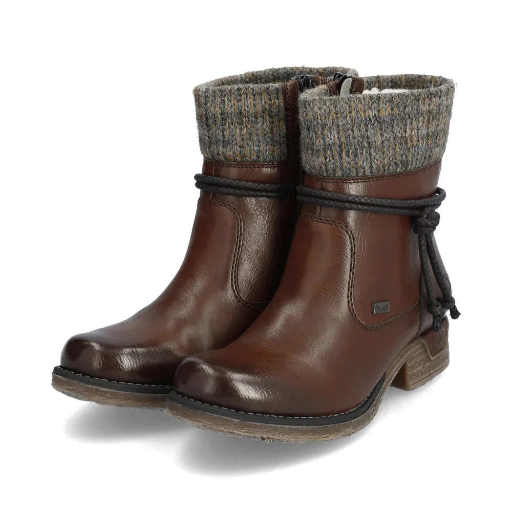 Women's Rieker Fee Color: Brown